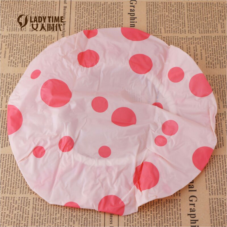 Women's era waterproof shower cap, bath cap, dry hair cap, waterproof thickened shower cap with head cover Application Scenario