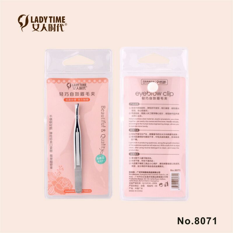 Keli Products: Women's Era Eyebrow Tweezers, Eyebrow Tweezers, slanted Eyebrow Tweezers, Eyebrow plucking Tweezers, slanted Angle