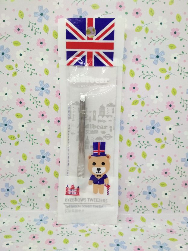 Eddie Bear Stainless steel eyebrow clip, eyebrow trimmer, slanted eyebrow pliers, eyebrow clip