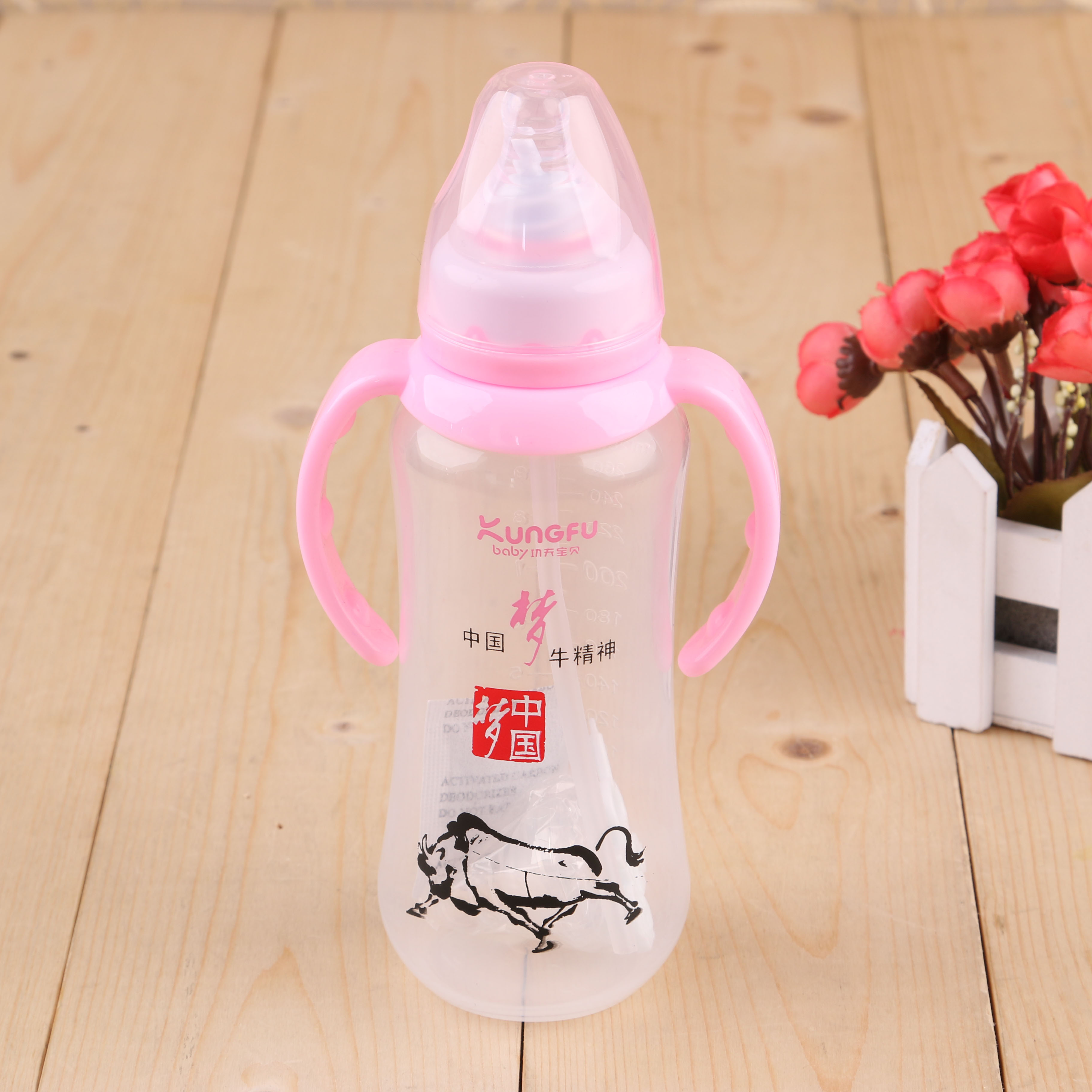 奶瓶/新生婴儿奶瓶/防摔奶瓶产品图