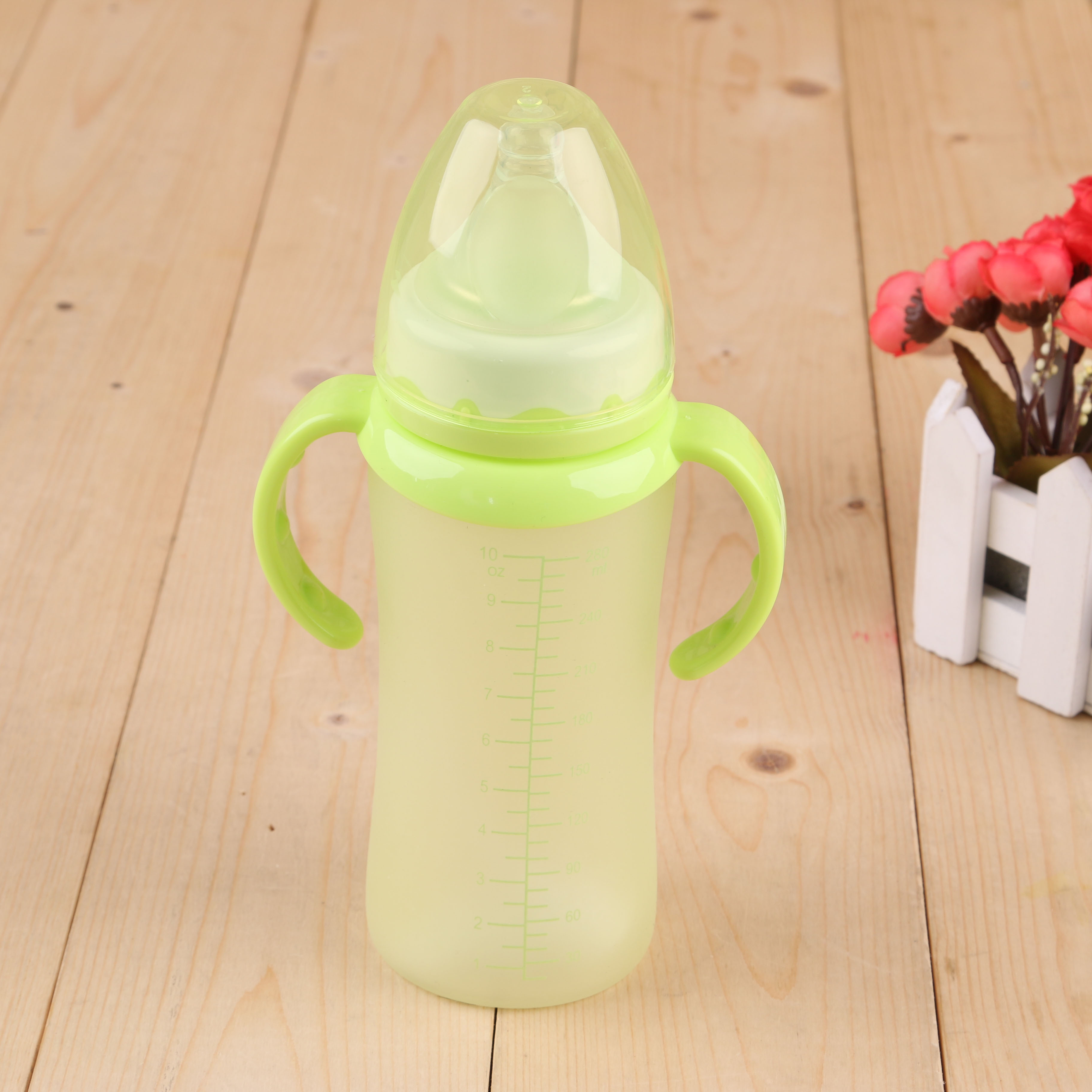 奶瓶奶瓶婴儿铺食餐具新生婴儿功夫宝贝PPSU宽口大奶瓶 宝宝奶瓶详情图2