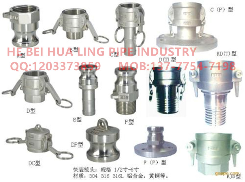 Factory direct sales of flange quick couplings and stainless steel quick couplings Application Scenario