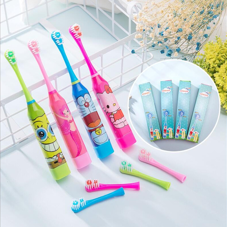 Electric Children's Toothbrush Cartoon Sound Wave details Picture