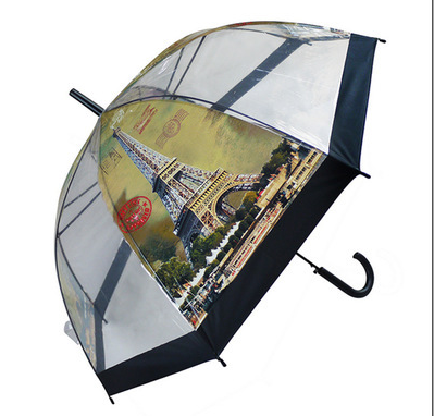 poe transparent umbrella, EVA eco-friendly umbrella, fashionable women's umbrella, custom LOGO, factory direct sales Application Scenario