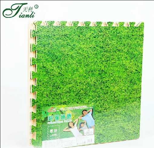 厂家直销天利环保EVA拼图 地垫 地板 ,草坪