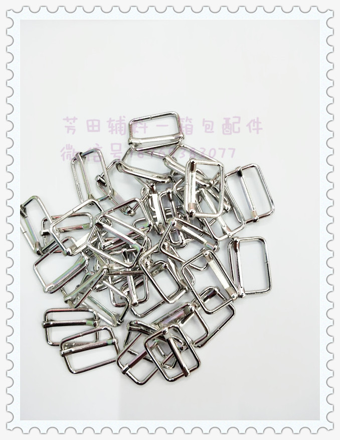 20 inner diameter three-speed pull core buckle white nickel bright white Application Scenario