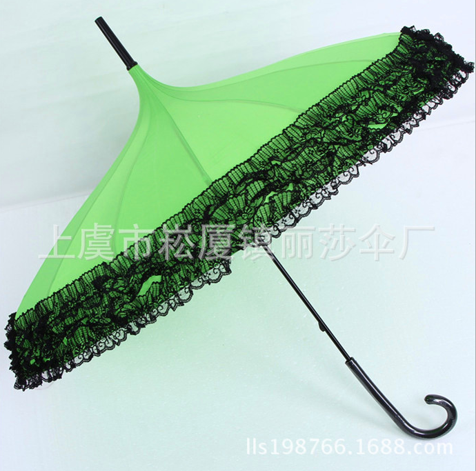 Baota Lace trim umbrella, sun umbrella, UV protection, sunshade umbrella factory direct sales, wholesale sun umbrellas for sun protection Specification image