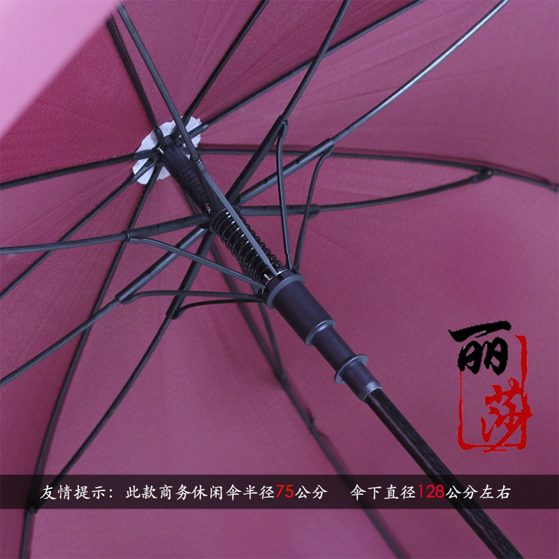 Wholesale of 75 cm golf umbrellas, outdoor customizable automatic straight-bar umbrellas, printed advertising umbrellas Application Scenario