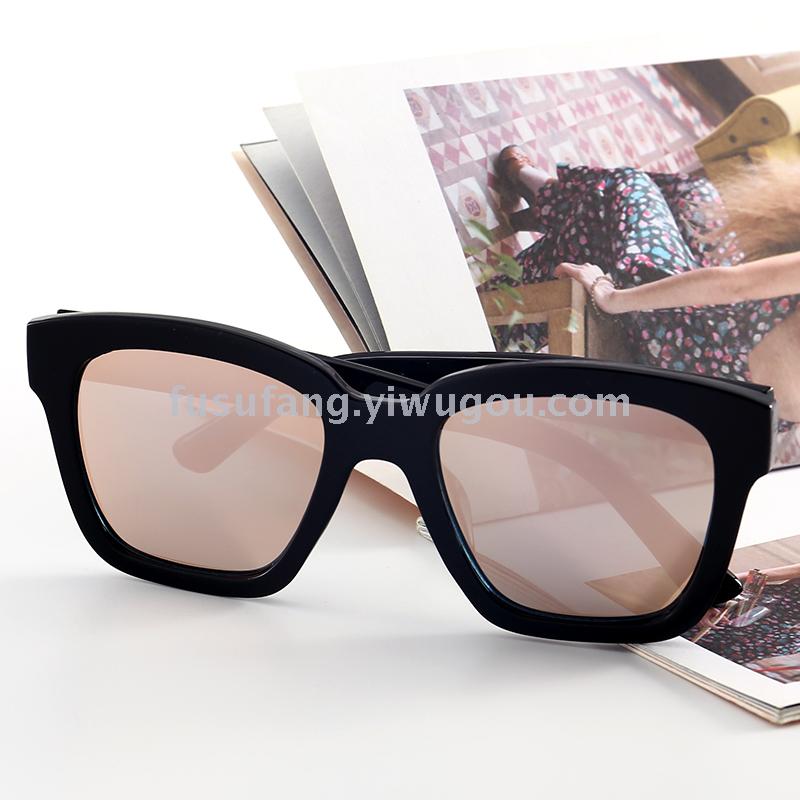 现货欧美时尚太阳镜 复古平板眼镜 太阳眼镜 6868详情图1
