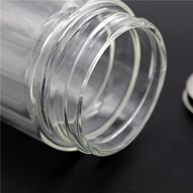 Large double-layer transparent glass cups, high-end business glass with filters, tea cups, crystal cups, gift cups Specification image