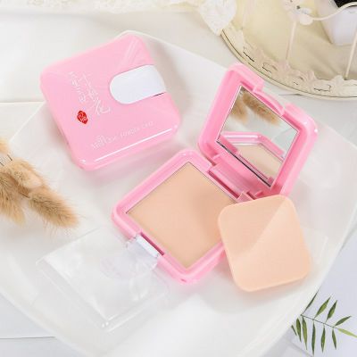 批发正品美雀MeiQue桃花无暇悦颜粉饼细腻遮瑕控油定妆粉饼产品图
