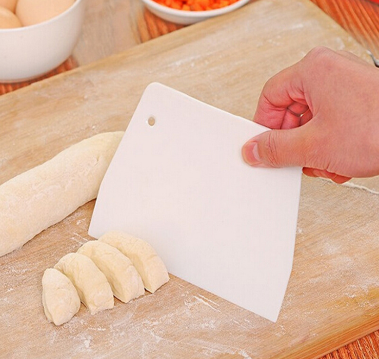 Ladder baking tools Dough cutter Plastic scraper White scraper Butter scraper Plastic scraper
