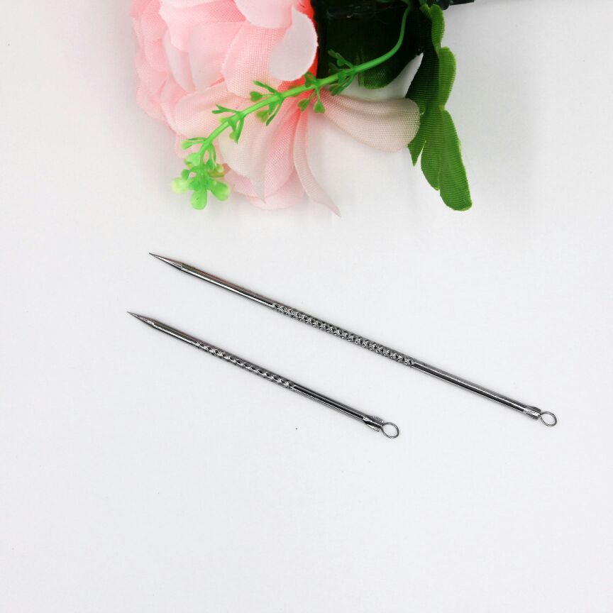 Acne needle set, stainless steel acne needle, beauty-specific beauty needle agency, blackhead removal and pimple picking stick Application Scenario