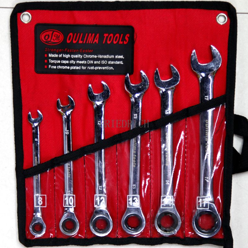 8,10,12,14,22 Sets Of Dual-Purpose Ratchet Wrench Set Auto Repair Tools