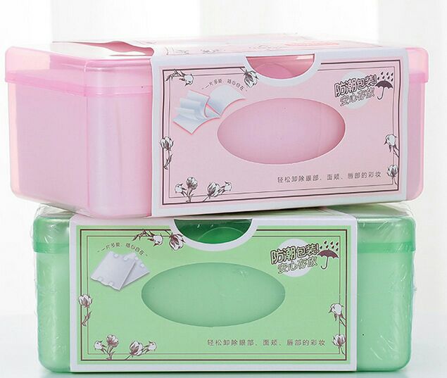 贝婷娜盒装卸妆棉1100片 无纺布化妆棉片 纯棉超薄省水卸妆产品图