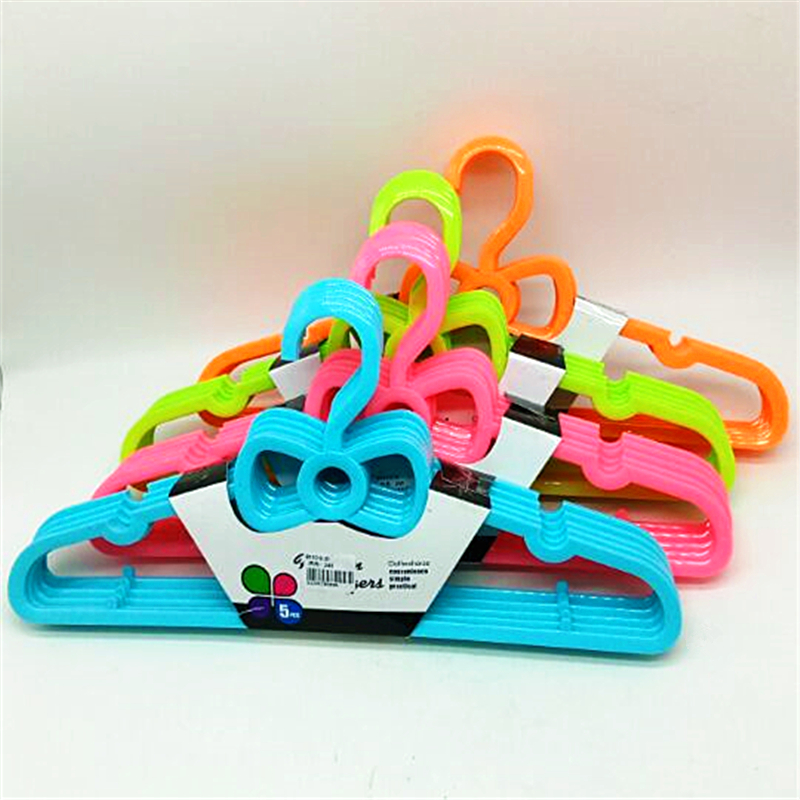 塑料加厚衣挂成人衣撑防滑衣架服装店家用蝴蝶结衣架