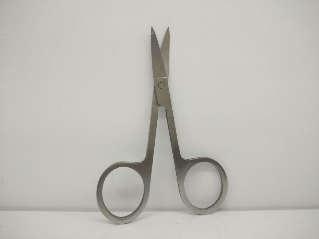 Michelin B015 Eyebrow clippers, stainless steel eyebrow clippers, pointed metal small clippers details Picture