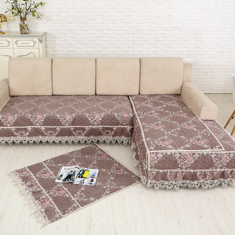 冬季沙发垫布艺四季通用简约现代防滑欧式沙发套罩巾全包全盖产品图
