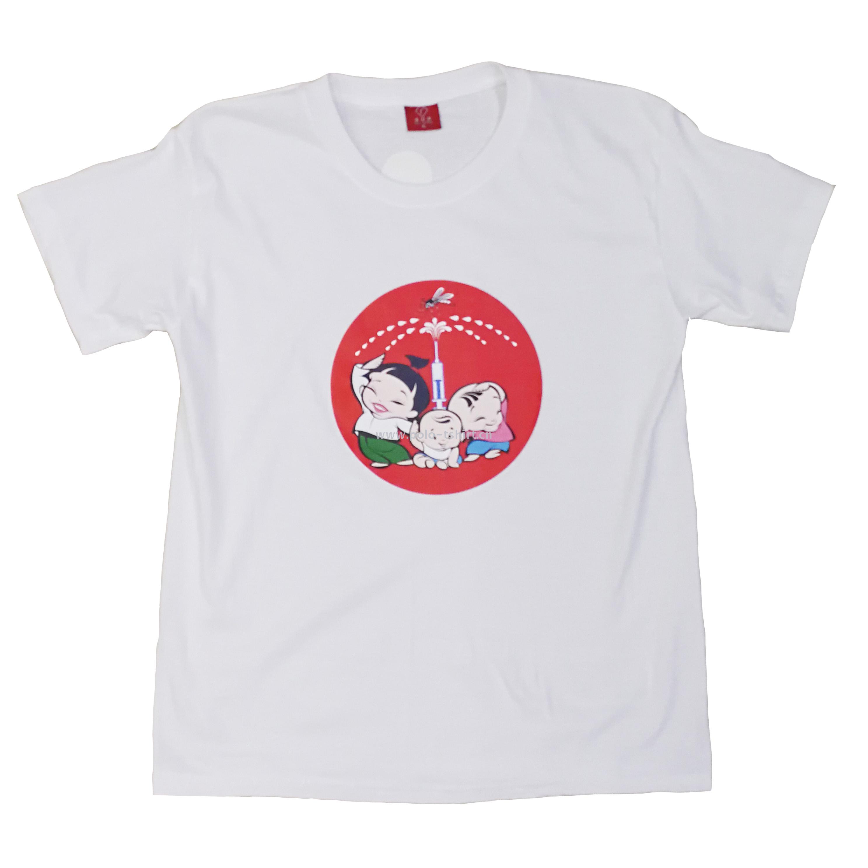 Manufacturers wholesale custom advertising leisure campaign promotional T-shirt uniforms