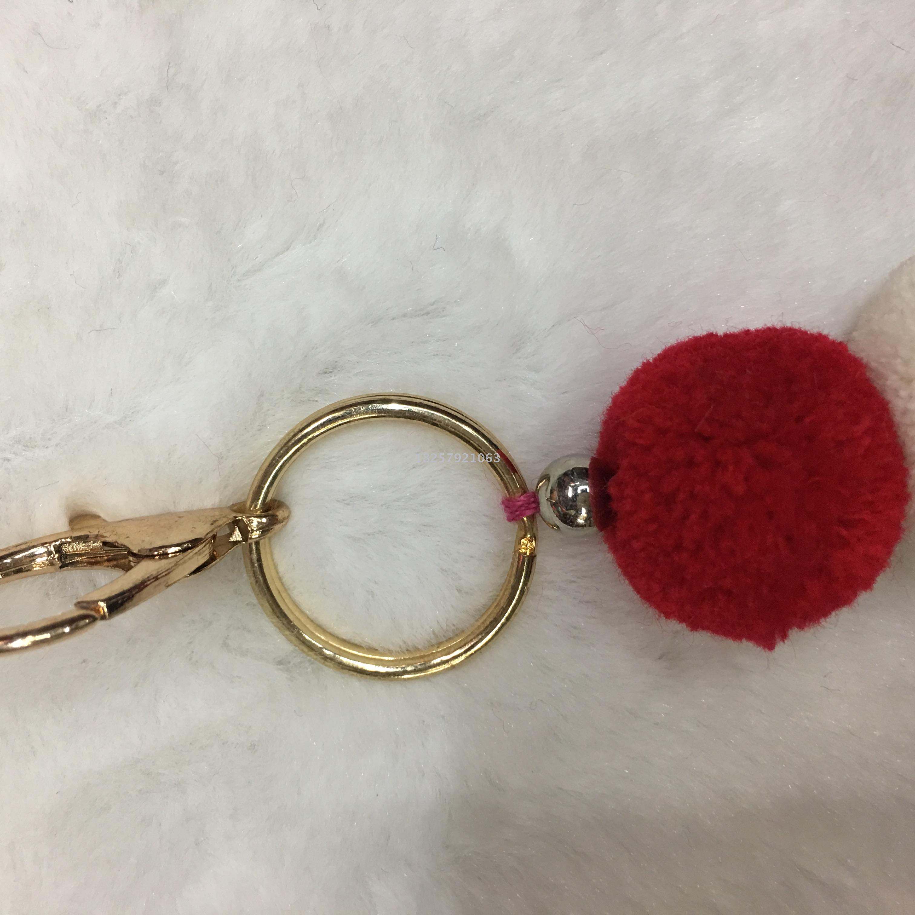 High quality new tassel bag clothing key chain pendant accessories