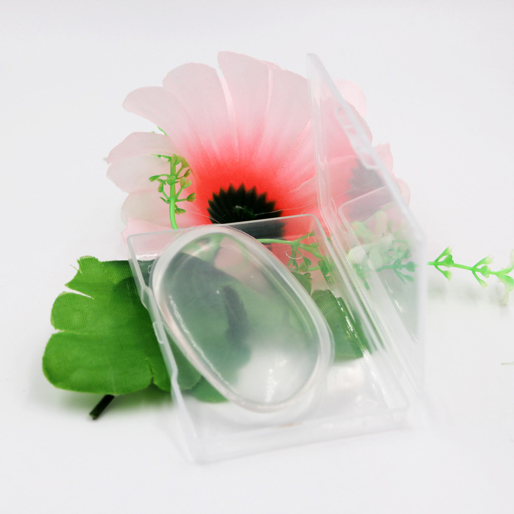 Ezhilian silica gel powder puff makeup cushion BB crystal clear powder puff tools do not eat powder wholesale manufacturers direct sales Specification drawing