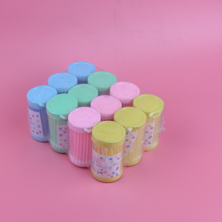 批发卫生棉签 双头化妆棉签 盒装塑料棉签棉棒