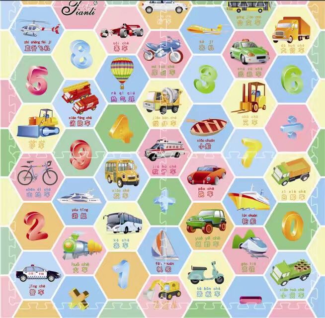 Tianli EVA Color-printed Jigsaw Puzzle Series Application Scenario
