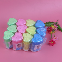 Heart-shaped cartons of cotton swabs wholesale sanitary cotton swabs double cotton swabs wholesale