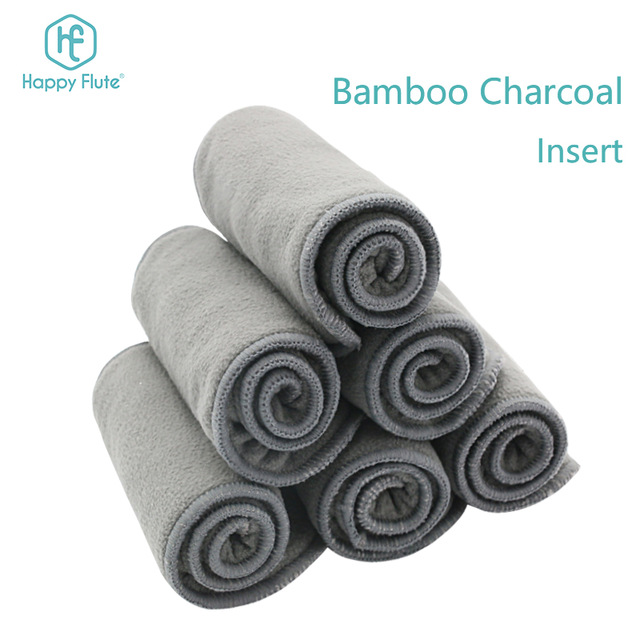 Spot four layer bamboo charcoal fiber diaper environmental deodorant bamboo charcoal pad