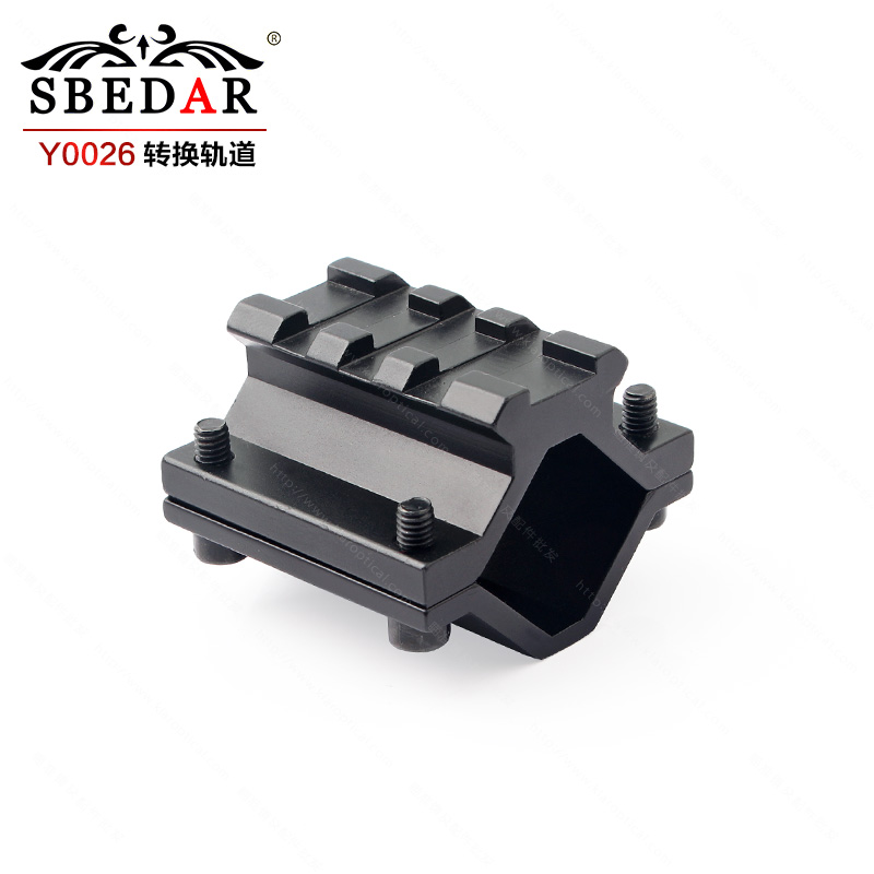 Guía de 20mm de ancho carril de conversión de metal clip de tubo