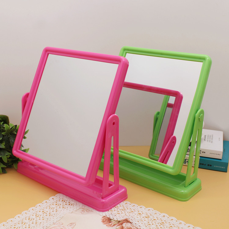 New desktop makeup mirror, high-definition mirror, home life supplies, 10-yuan store supply, Yiwu Fine Department Store wholesale Specification image