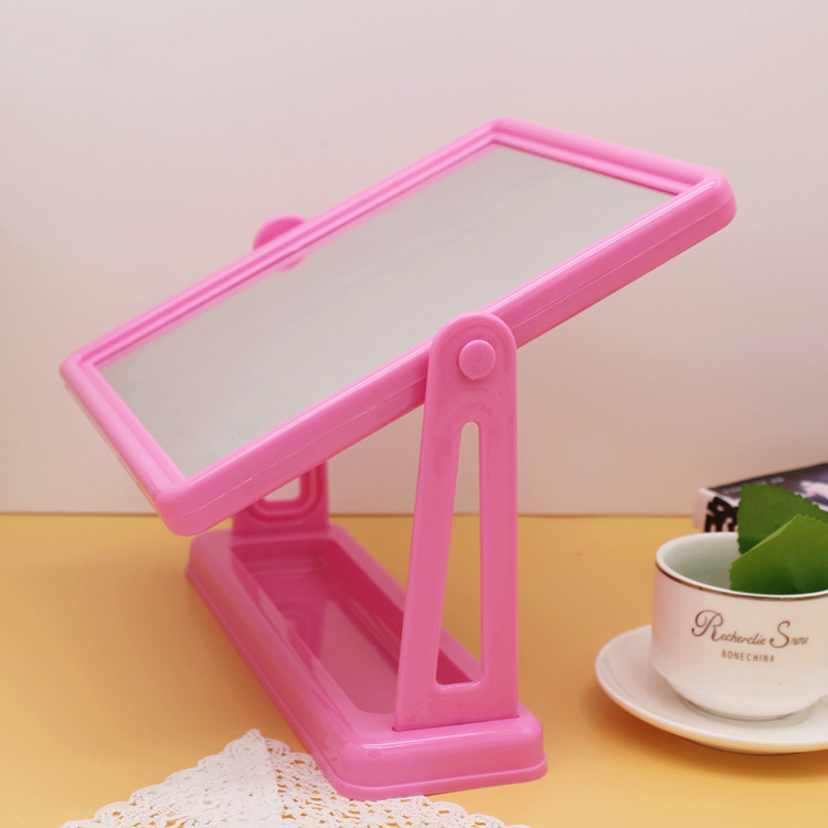 New desktop makeup mirror, high-definition mirror, home life supplies, 10-yuan store supply, Yiwu Fine Department Store wholesale Application Scenario