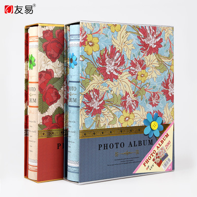 New product on the shelves 4D large 6 "200 inset box album Creative gift album album