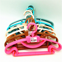 5 plastic children's clothes hangers with bows for children, babies, baby clothes braces for household clothes hanging rack