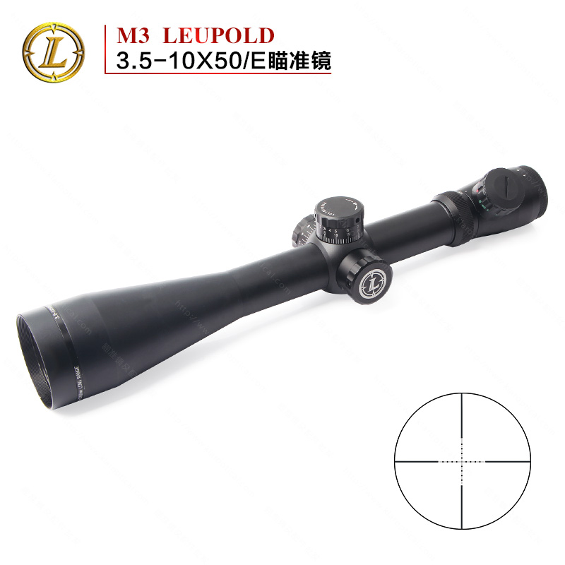 The M3 series 3.5-10x50E seismic ten line red and green optical sniper scopes