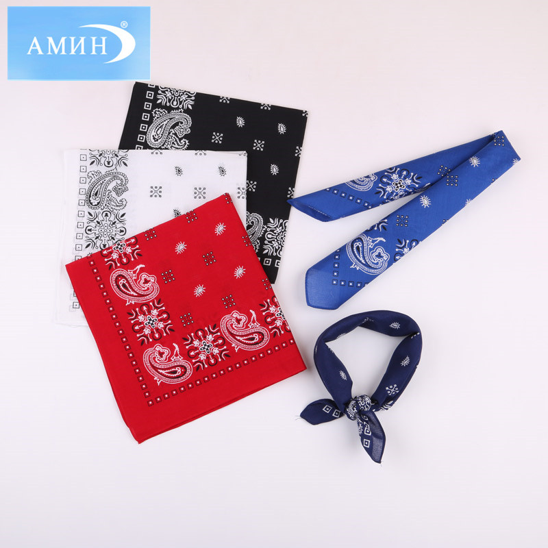 Bandana sunflower riding Headscarf pure cotton soft hip hop fashion face cloth double-sided print thumbnail