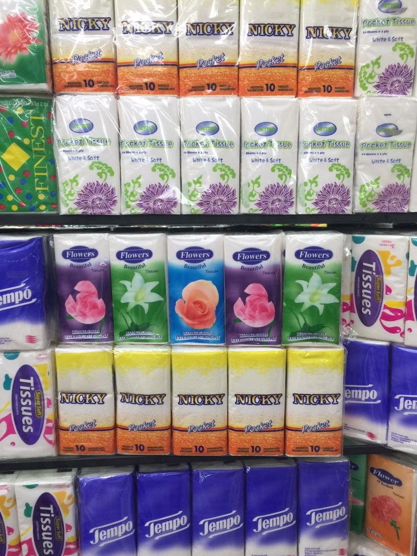 Three layers of handkerchief paper, tissue paper and toilet paper for export Application Scenario