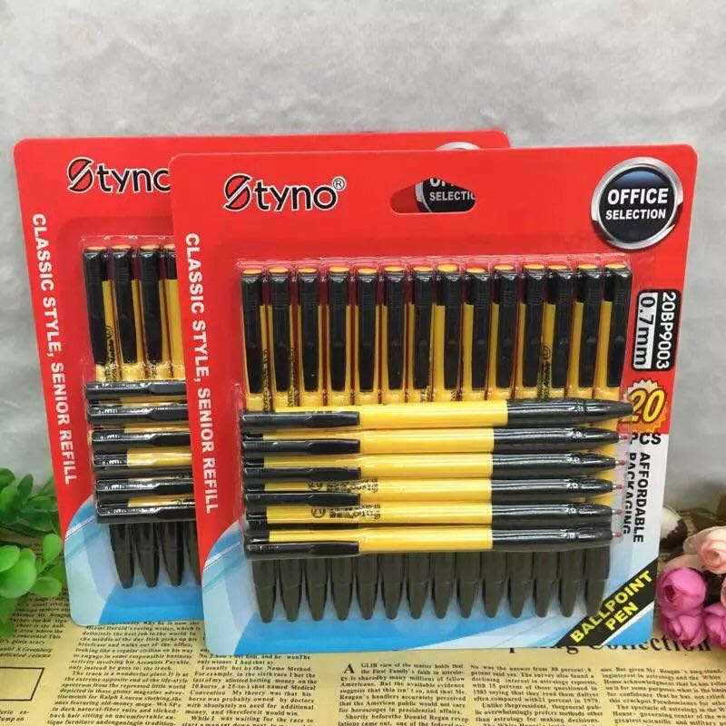 Letter Tallow ballpoint pen suction card set neutral pen