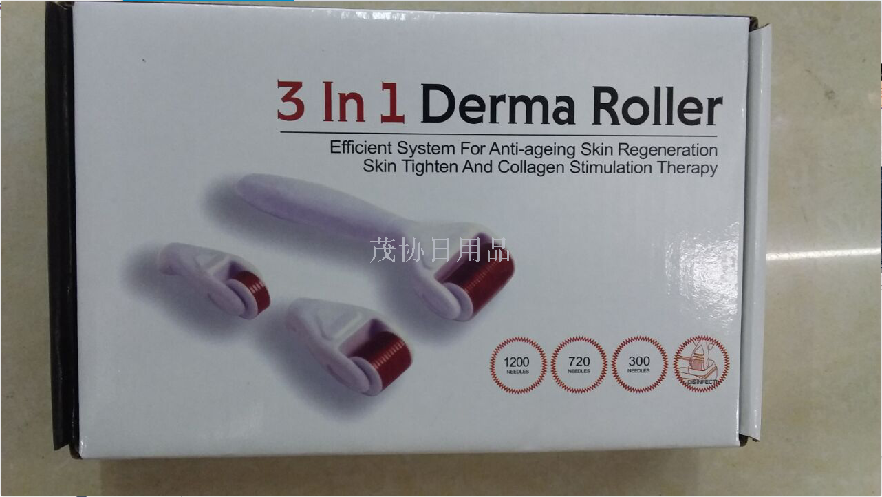 Microneedle roller 3-in-1 set roller beauty needle Microneedle manufacturer a set of batch
