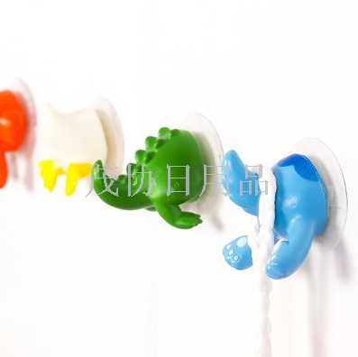 【 High Quantity and High Price 】 Creative and cute cartoon animal tail suction cup hook, powerful and traceless hook
