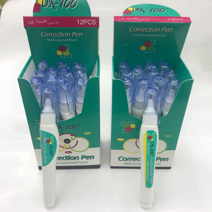 Correction fluid correction fluid correction pen ok-100correction p