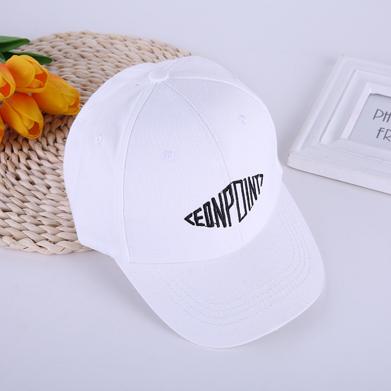 Korean Version Of Small Fresh Letters Embroidered Children's Baseball Caps Embroidered Personality Hip Hop Hats Outdoor Sunscreen Hats Wholesale Application Scenario