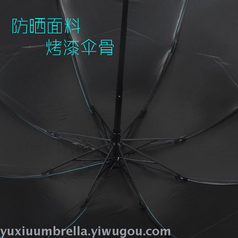 晴雨伞实物图