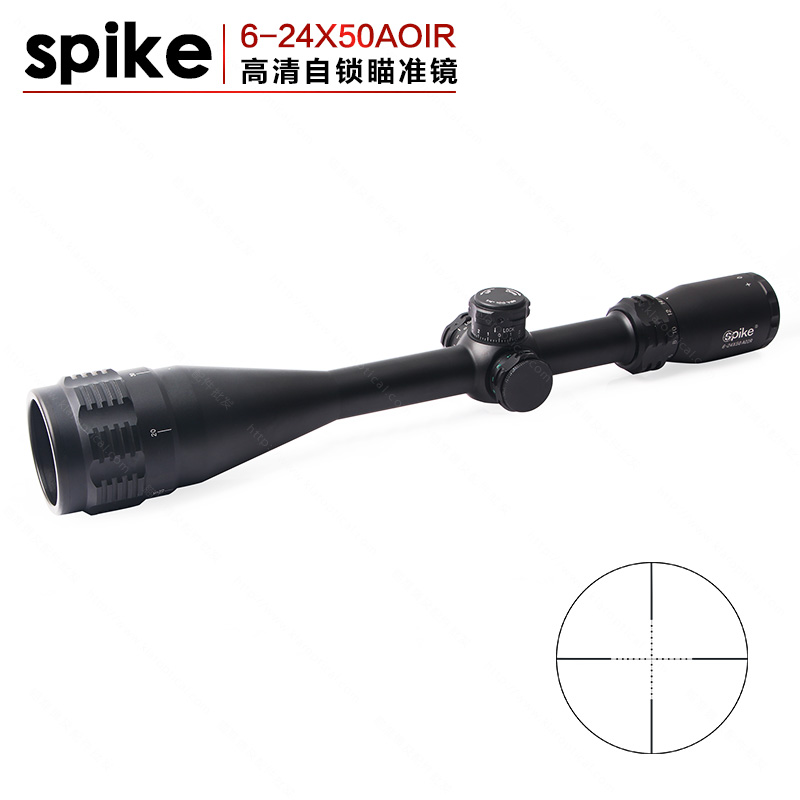 SPIKE lock 6-24x50AOIR hd Aseismic LLL night vision optical sight