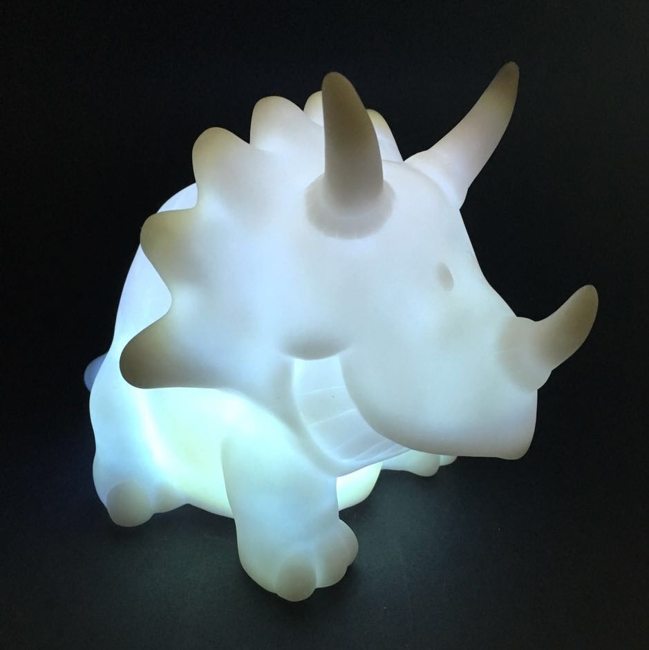 20cm cool dinosaur small night light creative birthday gift for little boy USB battery dual-use lamp