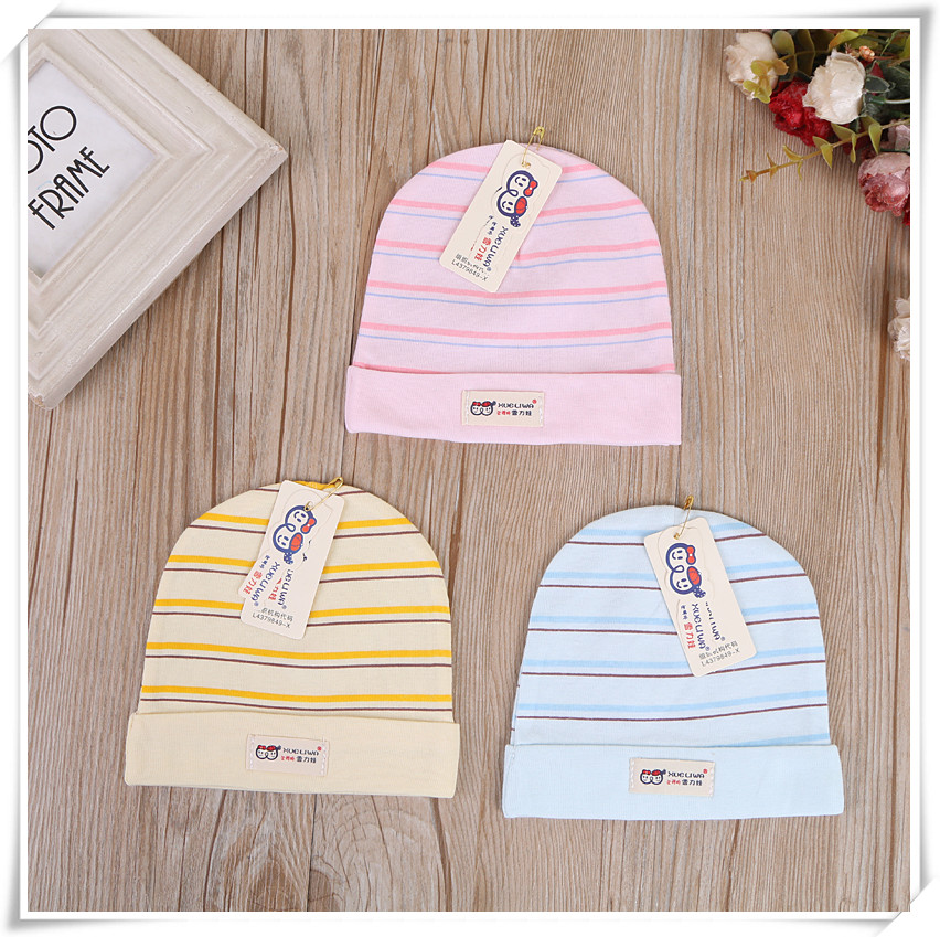 Shirley Baby baby hat sun block hat lovely colour cotton colour stripe baby hat