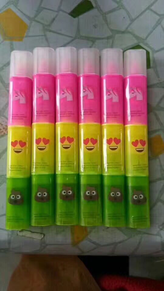 Mini highlighter multi-color splicing Highlighter multi-color watercolor pen LOGO printing advertising pen