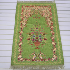 雪尼尔机织毯色彩鲜艳图案可定制高品质朝拜毯
