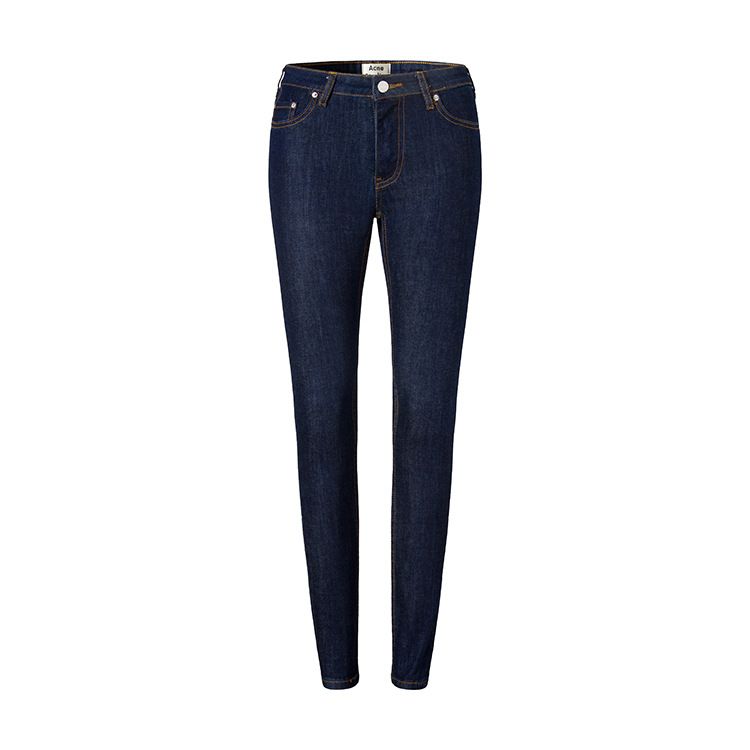 Spring Festival skinny jeans, casual jeans, women's fashion denim pencil pants