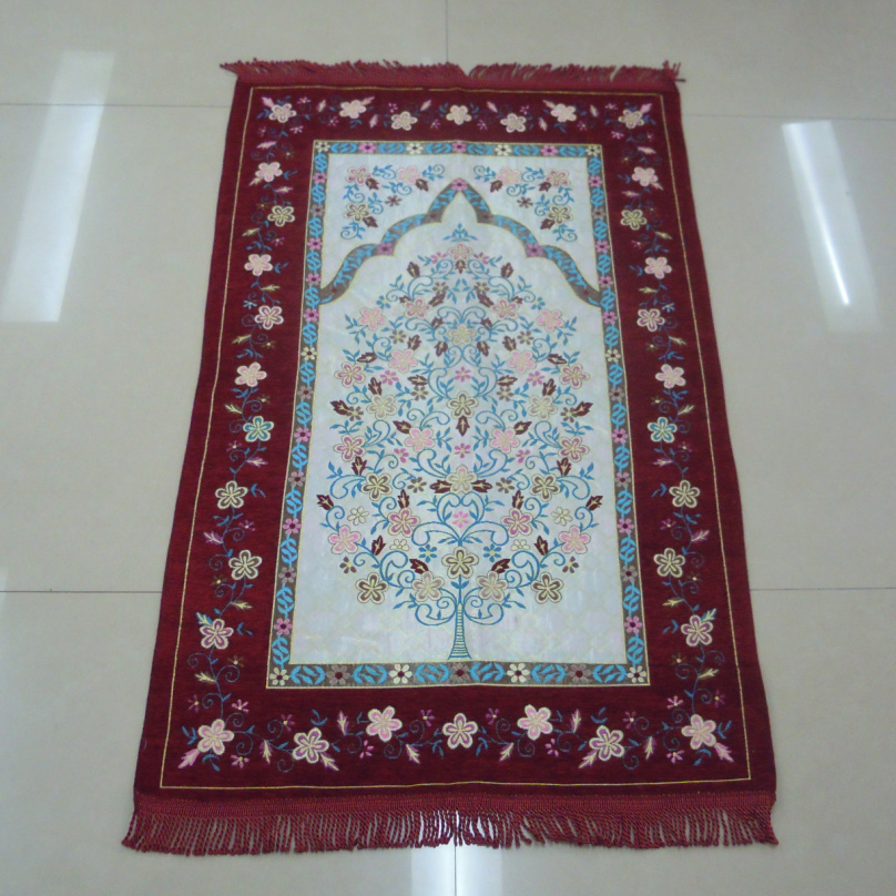 高品质机织毯礼拜毯工厂直销接受图案定制BT604A